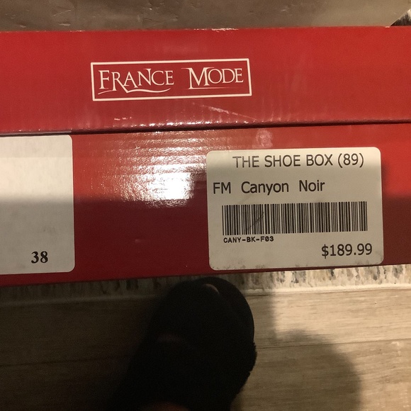 France Mode Velvet Stretch Boots - Picture 4 of 6